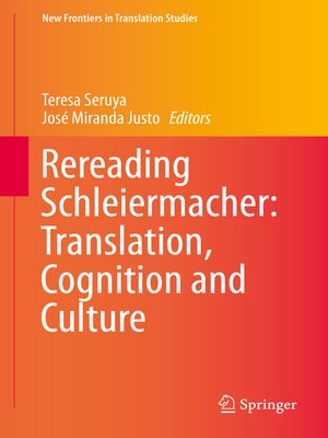 cover image of Rereading Schleiermacher